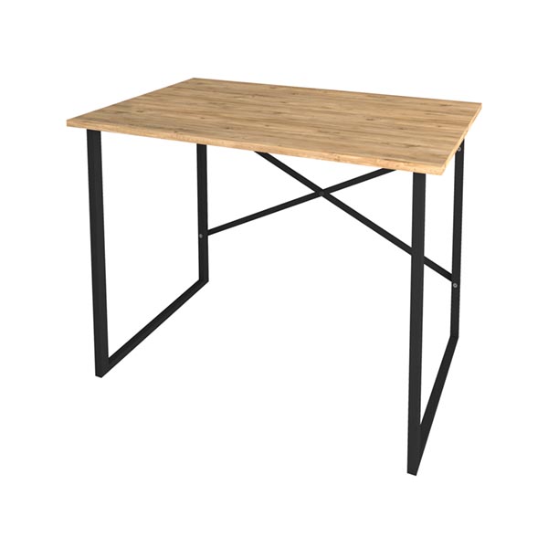 Mesa escritorio de metal Vephome en safir