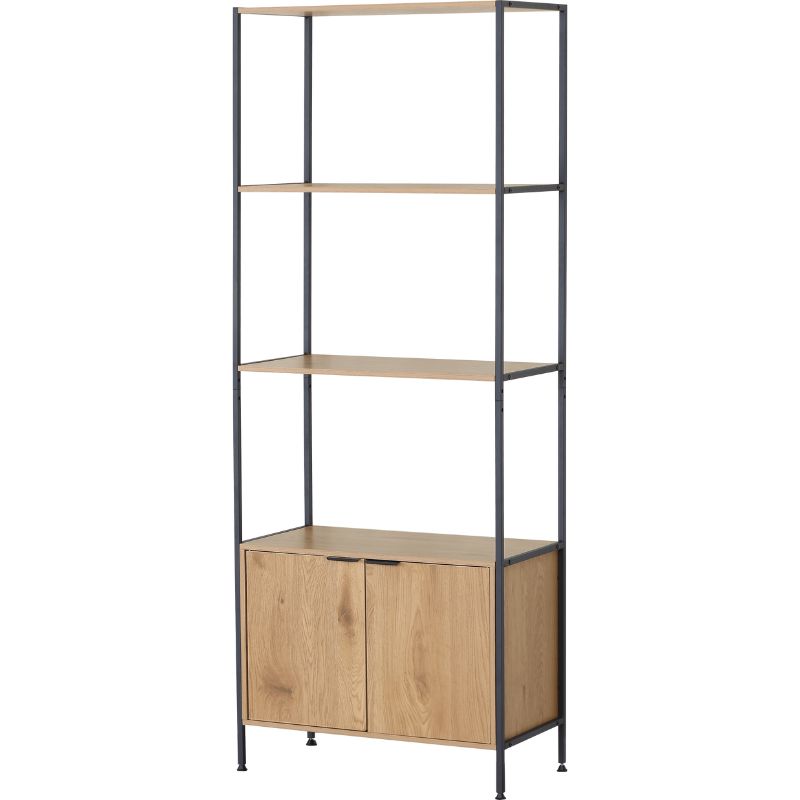 Armario Metálico 2 Puertas + 2 Huecos 177x68x35 cm