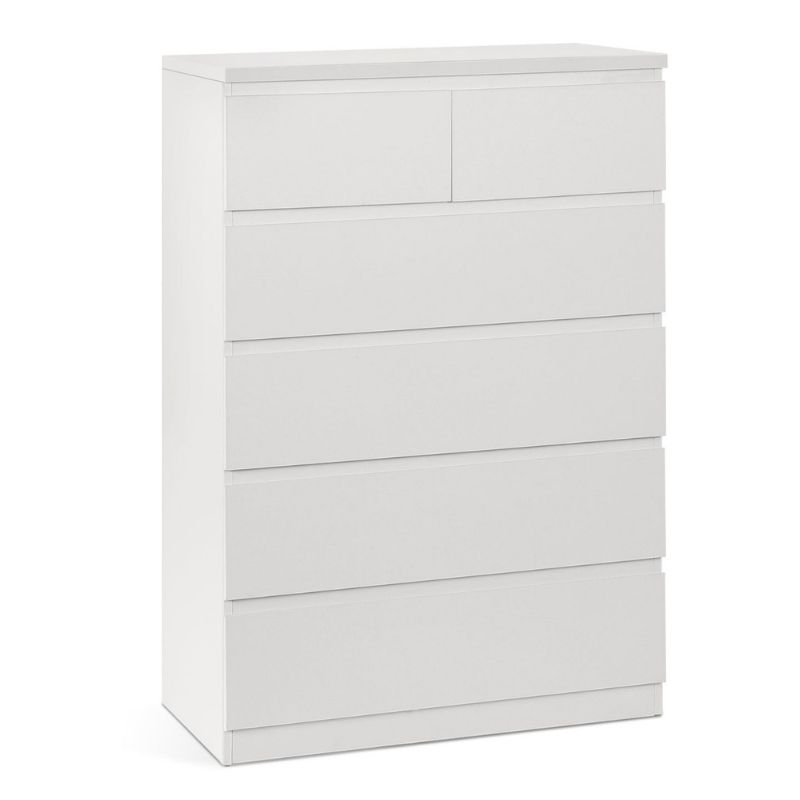 Sinfonier Blanco 119x80x40 cm con 6 Cajones