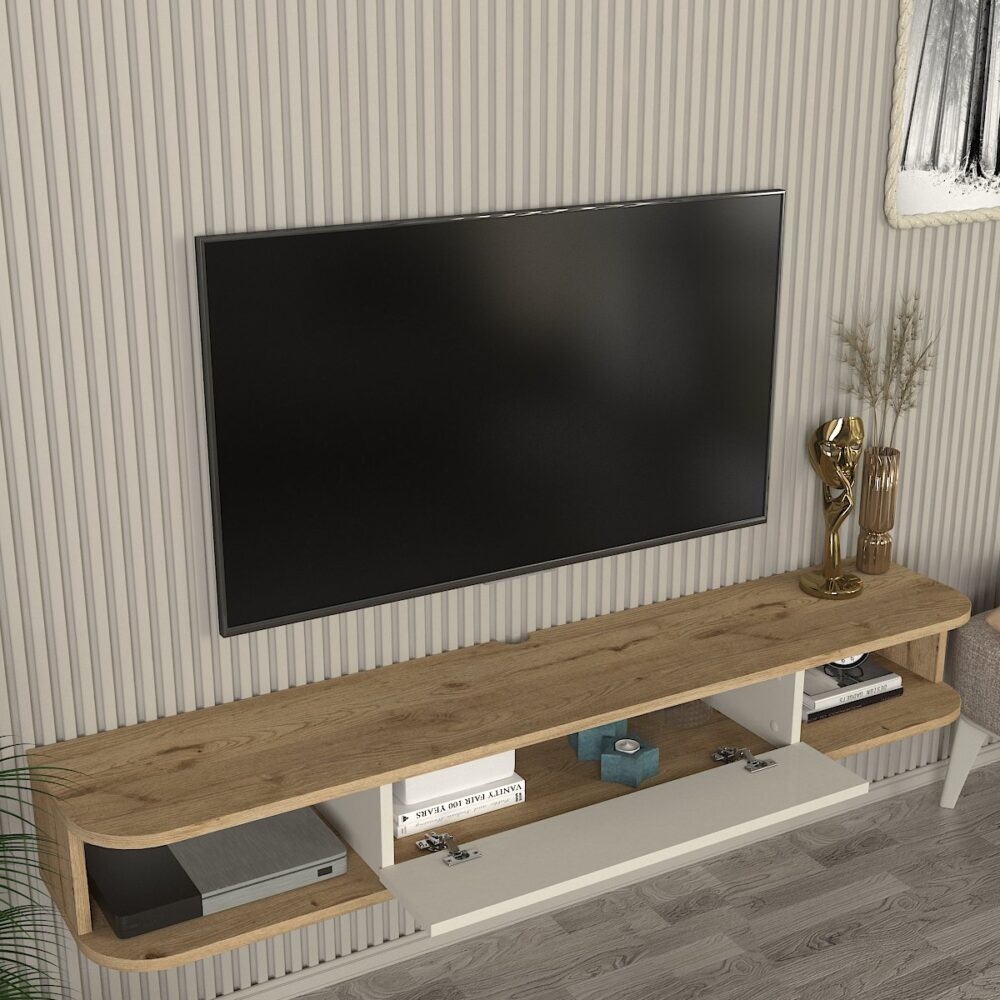 Mueble TV Cross en Sepet Sandstone