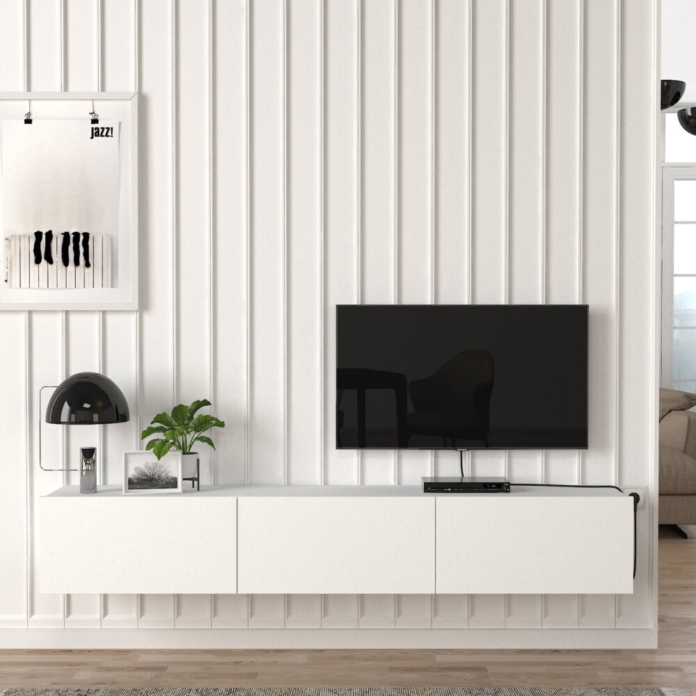 Mueble TV Damla en Blanco