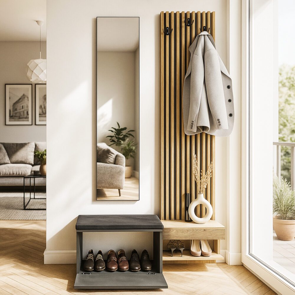 Perchero Dumont en Antracita Sepet