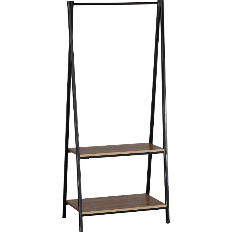 Estantería 2 Huecos con Colgador Metal 151×64×40 cm