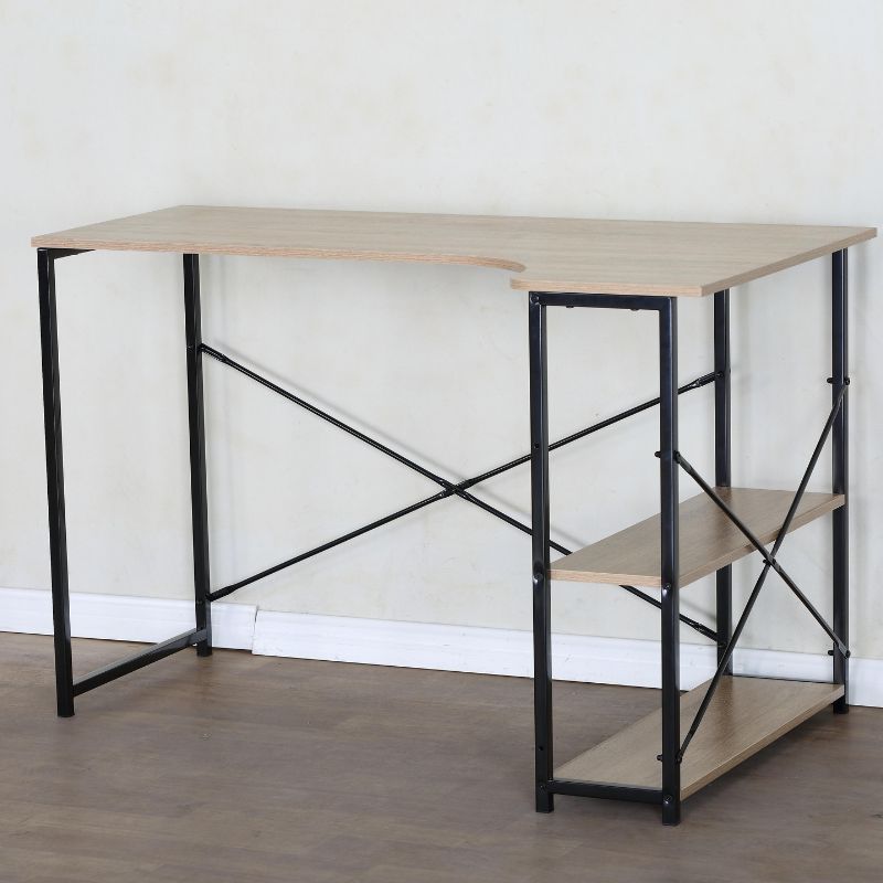 Escritorio Metálico 2 Huecos 120x75x73 cm