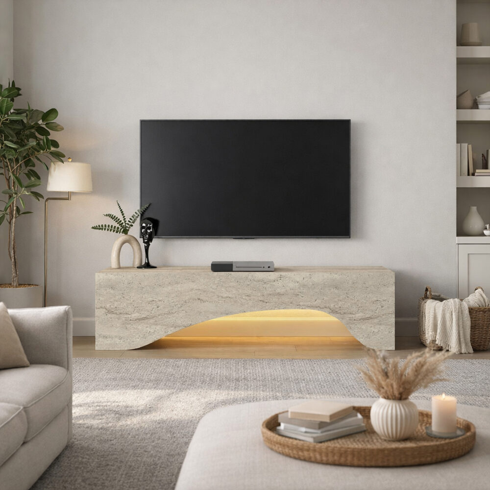Mueble TV Mara en Travertino