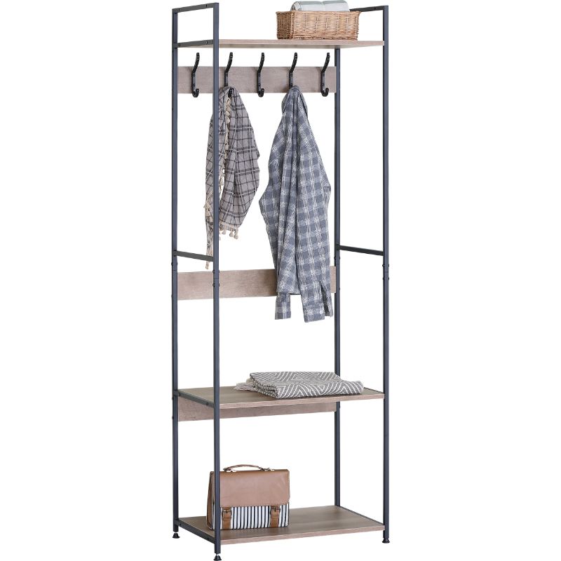 Perchero Recibidor con Ganchos 3Huecos Metal