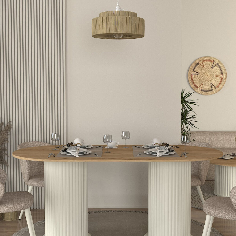 Mesa de comedor Bohema en Moonstone Sepet