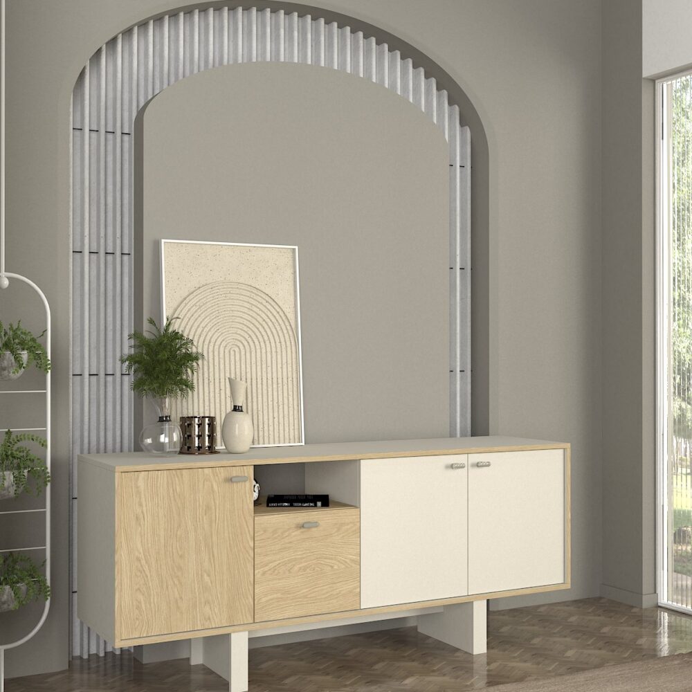 Consola Selinos en Sandstone Rota