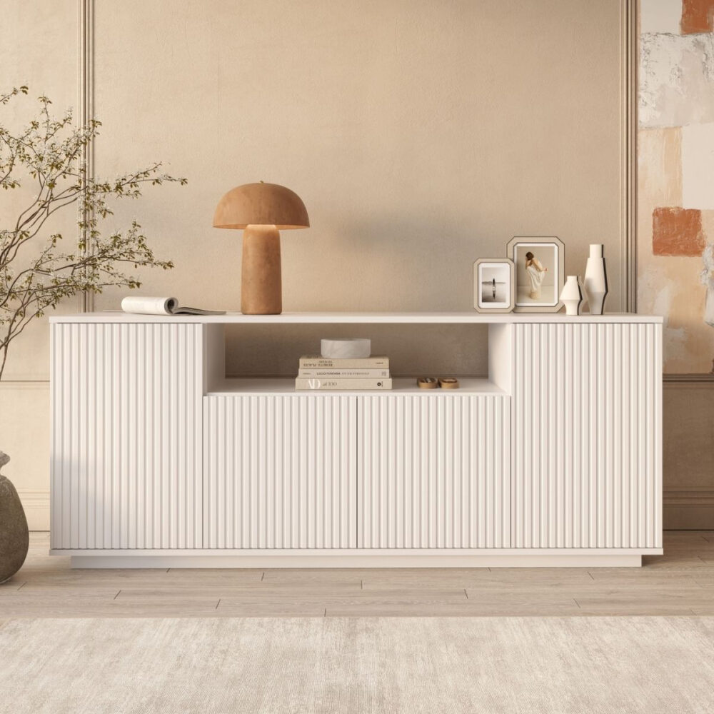 Aparador color Blanco Moderna 180 cm