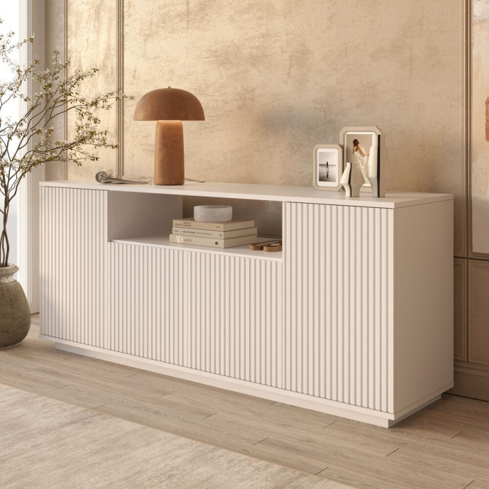 Aparador color Blanco Moderna 180 cm