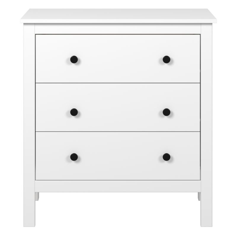Cómoda Blanca de 6 Cajones con Diseño Moderno